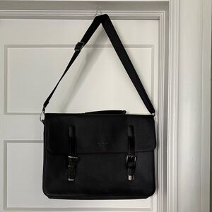 Ted Baker Classic Black Messenger Bag